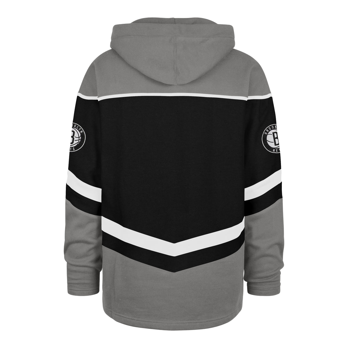 BROOKLYN NETS TRI SATIN '47 LAYUP LACER HOOD
