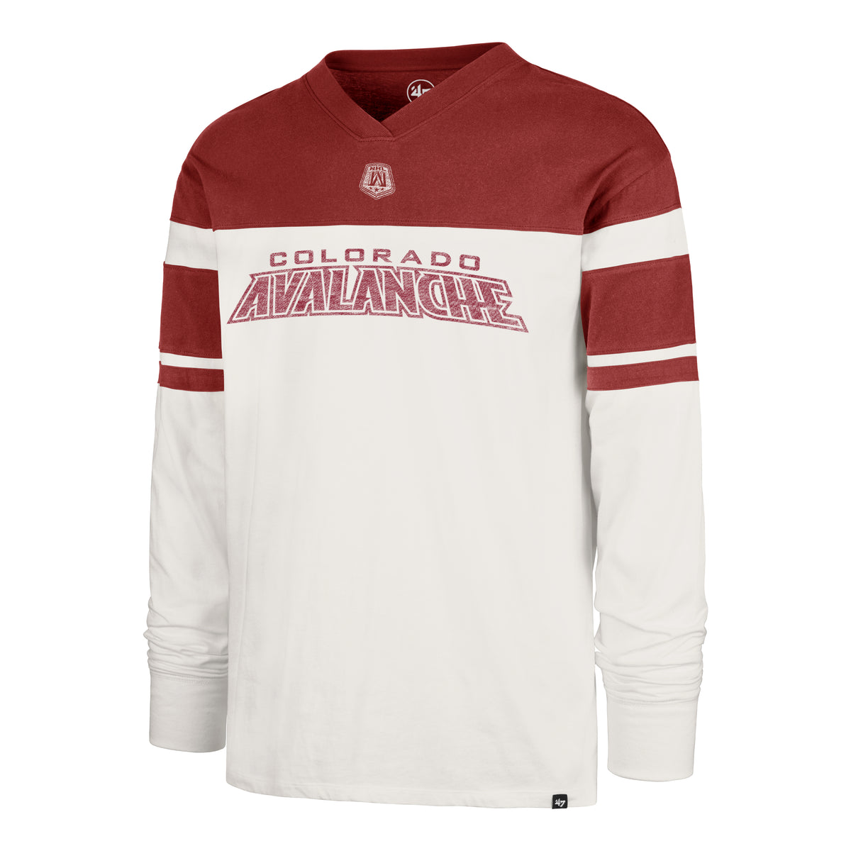 COLORADO AVALANCHE ICE BLOCK '47 SOUTHIE LONG SLEEVE TEE
