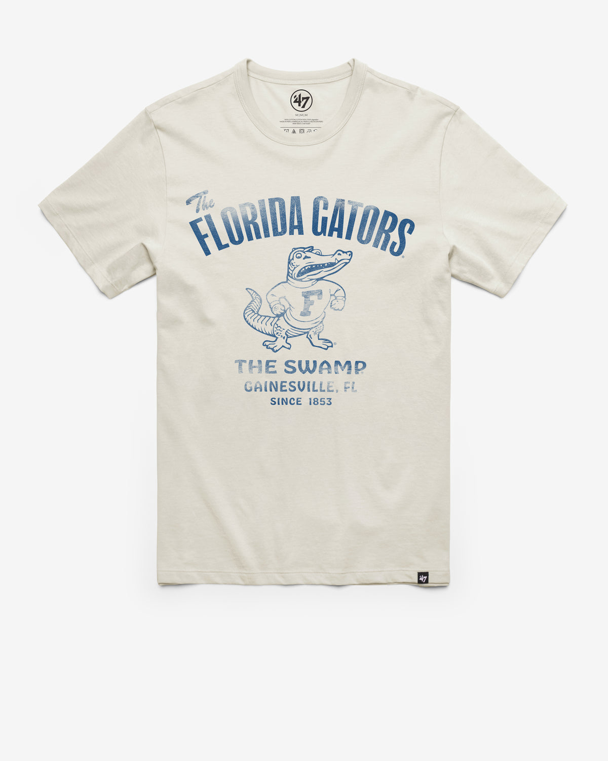 FLORIDA GATORS VINTAGE WIDE OPEN '47 FRANKLIN TEE