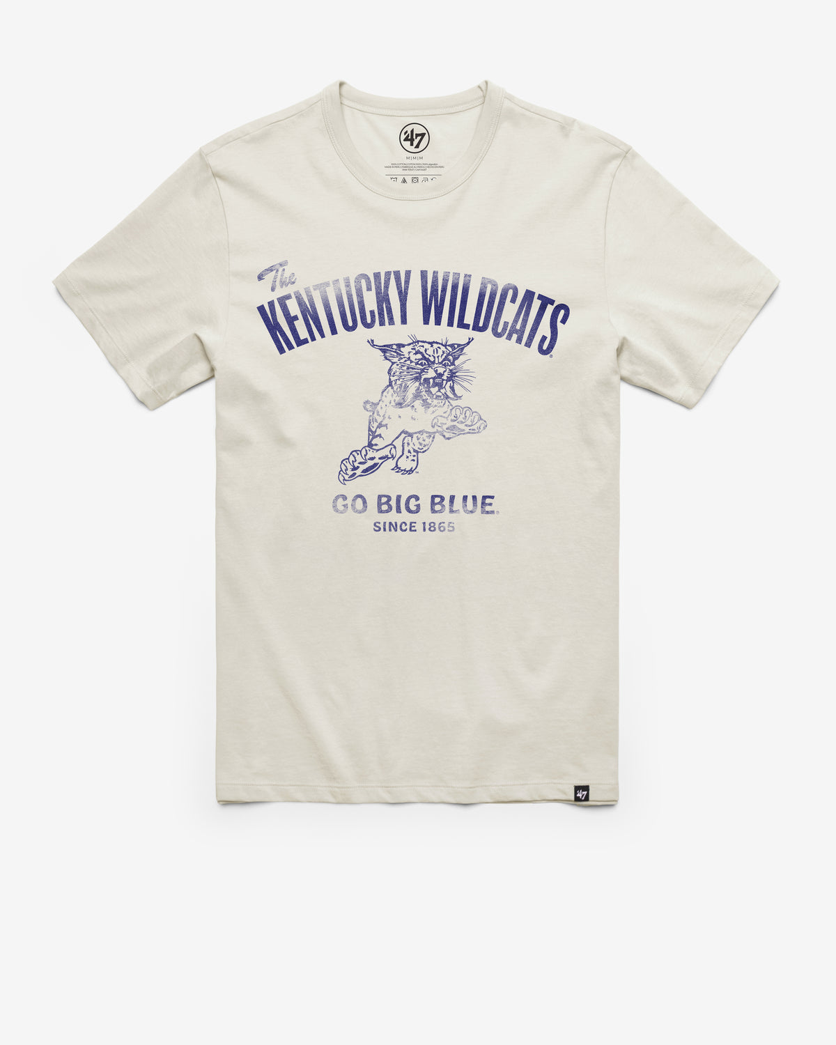 KENTUCKY WILDCATS VINTAGE WIDE OPEN '47 FRANKLIN TEE
