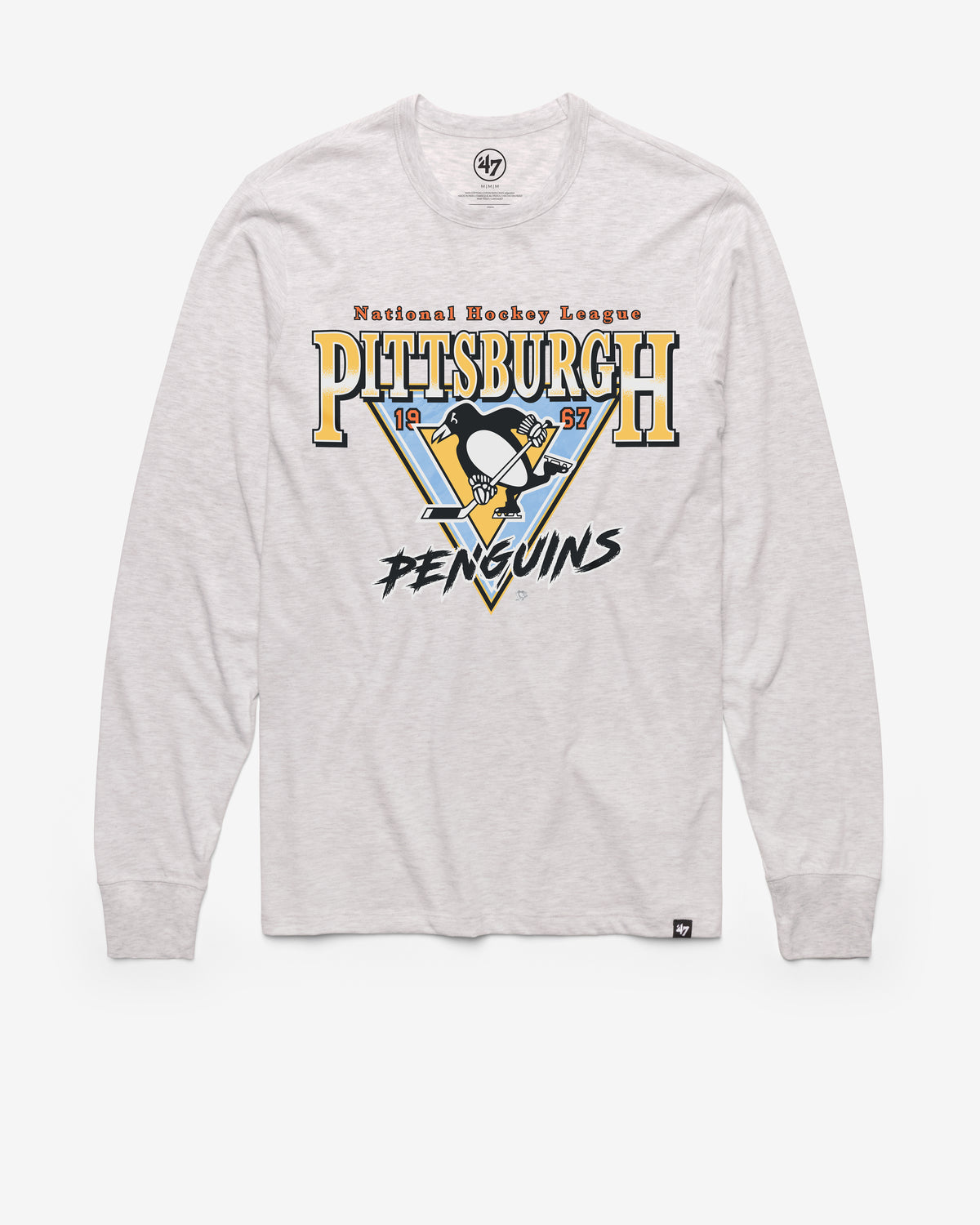 PITTSBURGH PENGUINS SHARP SHOOTER '47 FRANKLIN LONG SLEEVE