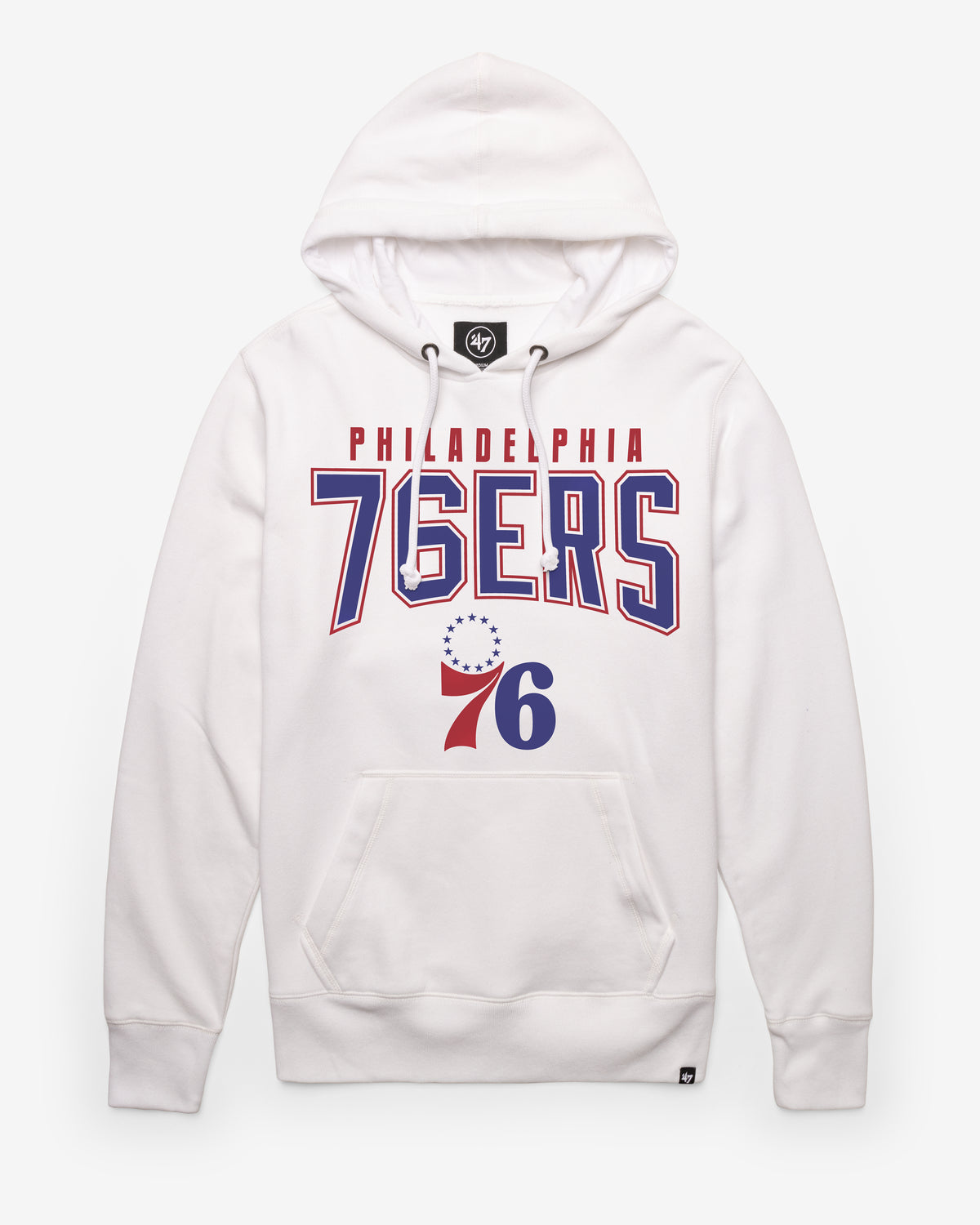 PHILADELPHIA 76ERS TEAM ELEMENTS ARCH '47 HEADLINE HOOD