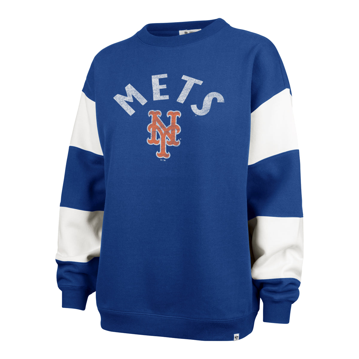 NEW YORK METS EEPHUS '47 BARRED CREW WOMENS