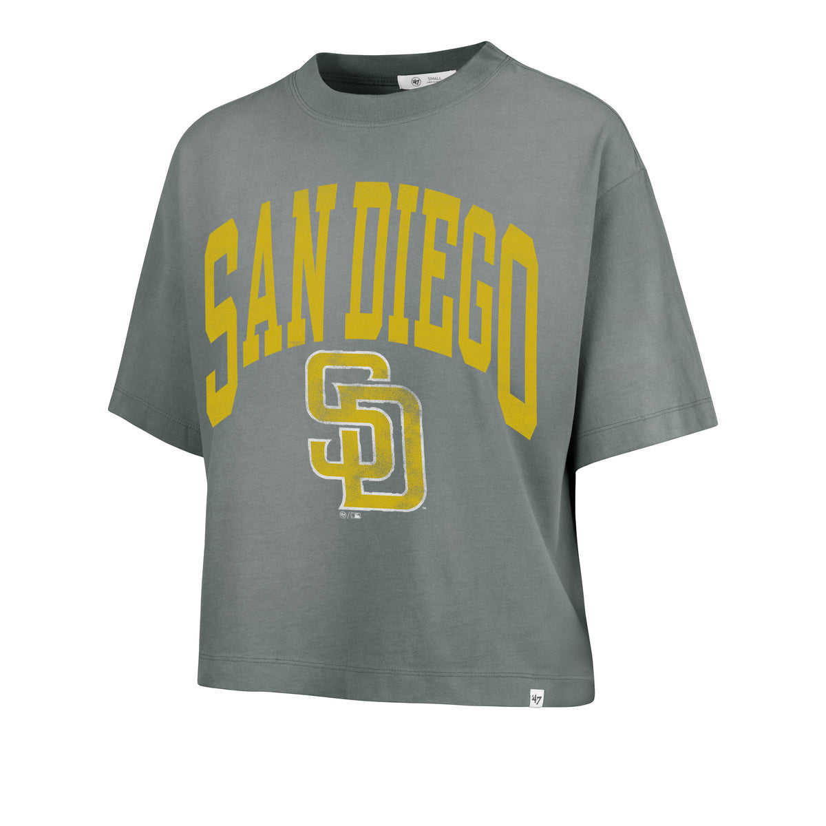 SAN DIEGO PADRES SHALE '47 MONTAUK CROP TEE WOMENS