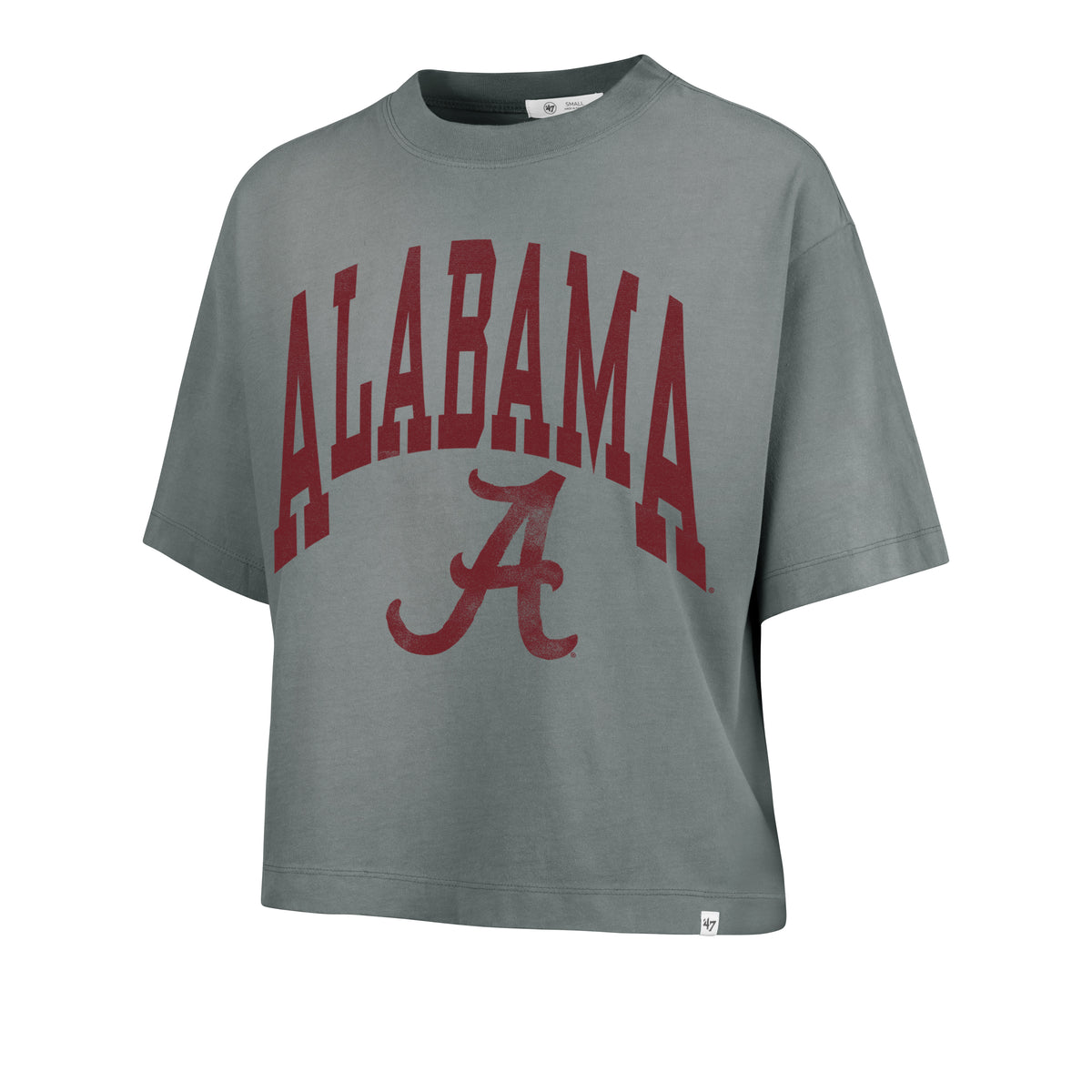 ALABAMA CRIMSON TIDE SHALE '47 MONTAUK CROP TEE WOMENS