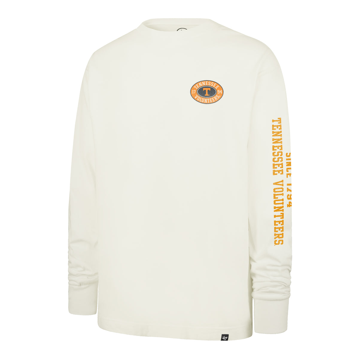 TENNESSEE VOLUNTEERS TIDE SWEEP MONTAUK '47 FOUNDATION LONG SLEEVE TEE