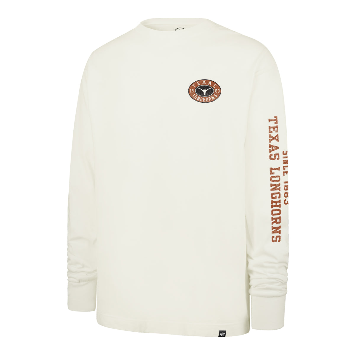 TEXAS LONGHORNS TIDE SWEEP MONTAUK '47 FOUNDATION LONG SLEEVE TEE