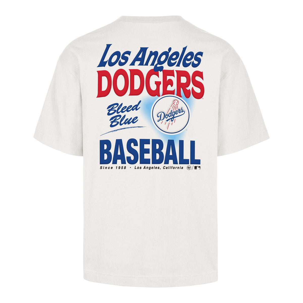 LOS ANGELES DODGERS ALL FIRE '47 FOUNDATION TEE
