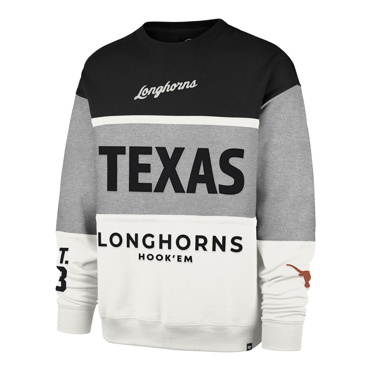 TEXAS LONGHORNS ON FIVE '47 MAXIMALIST CREW