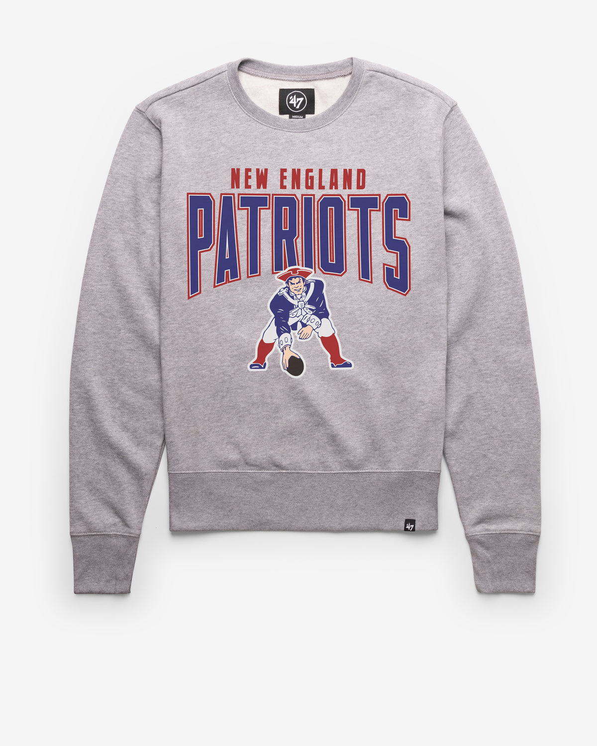 NEW ENGLAND PATRIOTS HISTORIC TEAM ELEMENTS ARCH '47 HEADLINE CREW