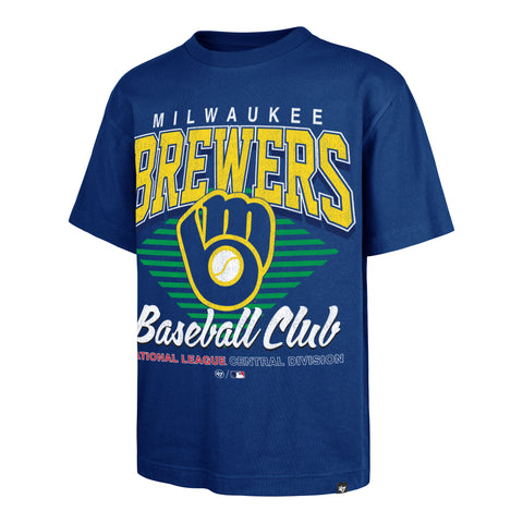 MILWAUKEE BREWERS COOPERSTOWN EXTENDED PLAY '47 FOUNDATION TEE