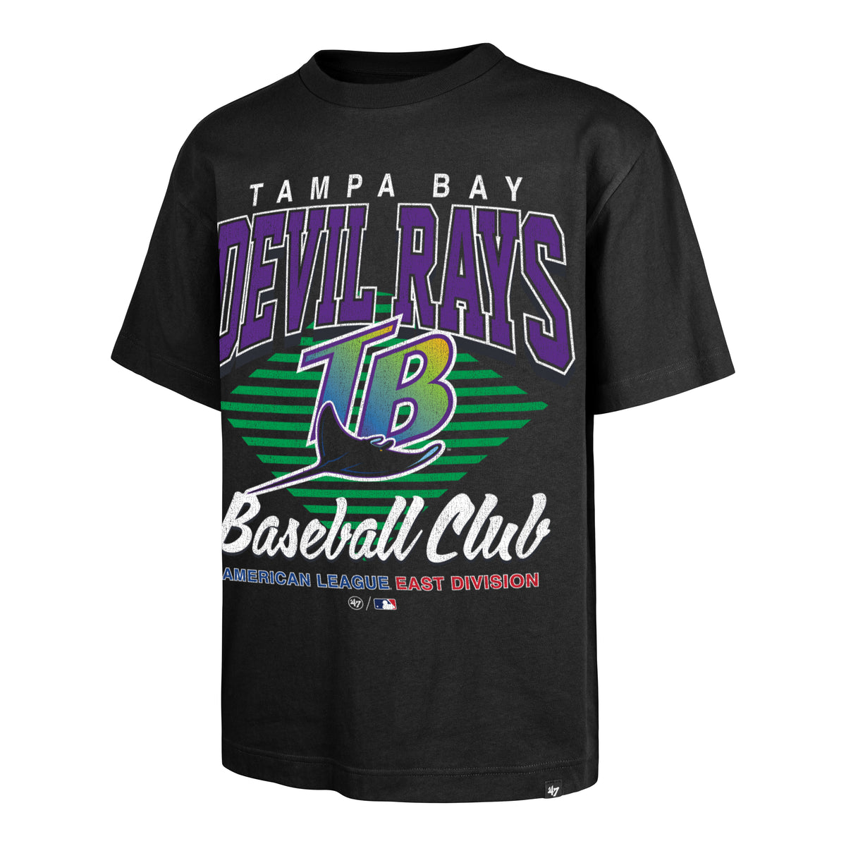 TAMPA BAY RAYS COOPERSTOWN EXTENDED PLAY '47 FOUNDATION TEE