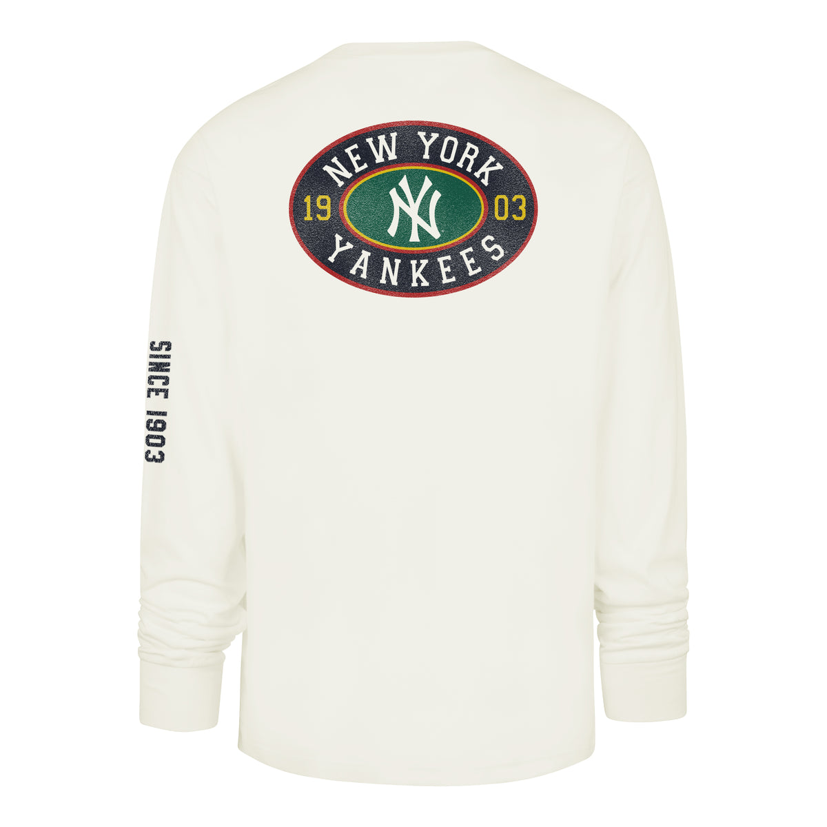 NEW YORK YANKEES TIDE SWEEP MONTAUK '47 FOUNDATION LONG SLEEVE TEE