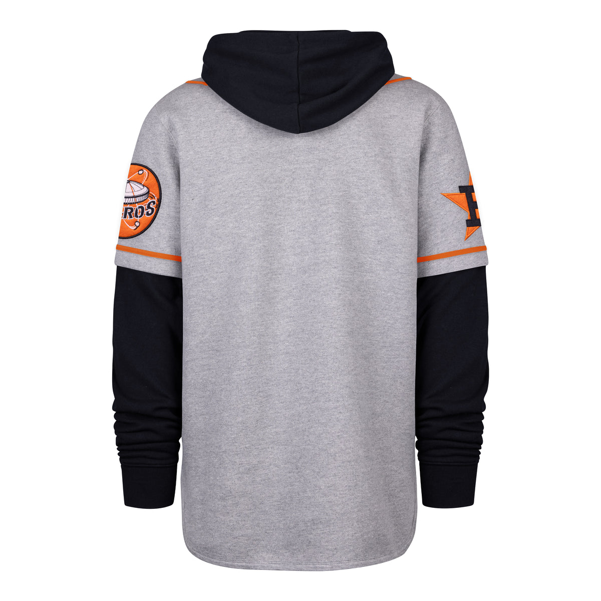 HOUSTON ASTROS COOPERSTOWN GAME FELT FIFTIES '47 SHORTSTOP PULLOVER HOOD