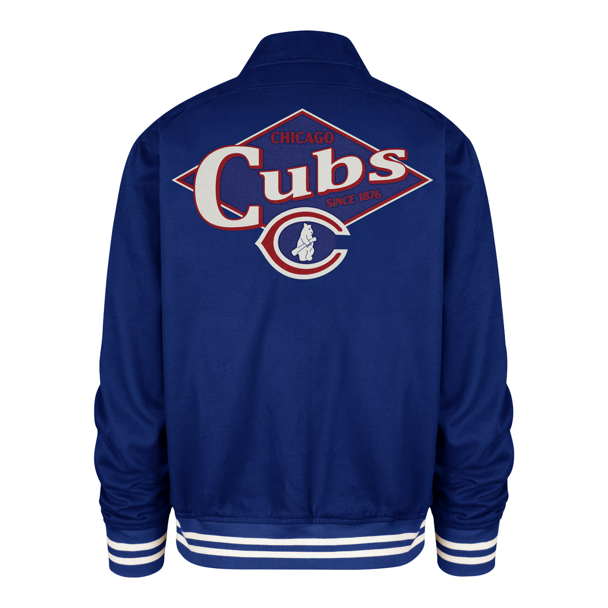 CHICAGO CUBS COOPERSTOWN GOLDEN DIAMOND HOMESTEAD JACKET