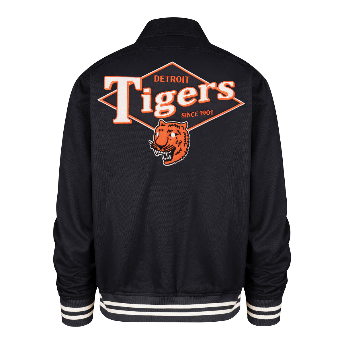 DETROIT TIGERS COOPERSTOWN GOLDEN DIAMOND '47 HOMESTEAD JACKET