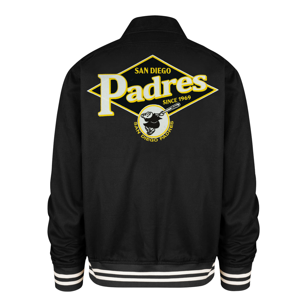 SAN DIEGO PADRES COOPERSTOWN GOLDEN DIAMOND '47 HOMESTEAD JACKET