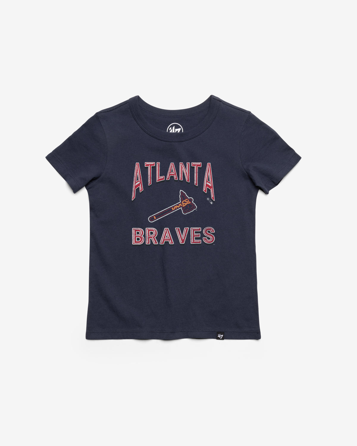 ATLANTA BRAVES FAN OUT '47 FRANKLIN TEE KIDS