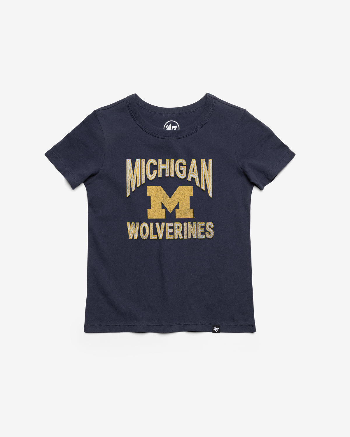 MICHIGAN WOLVERINES FAN OUT '47 FRANKLIN TEE KIDS