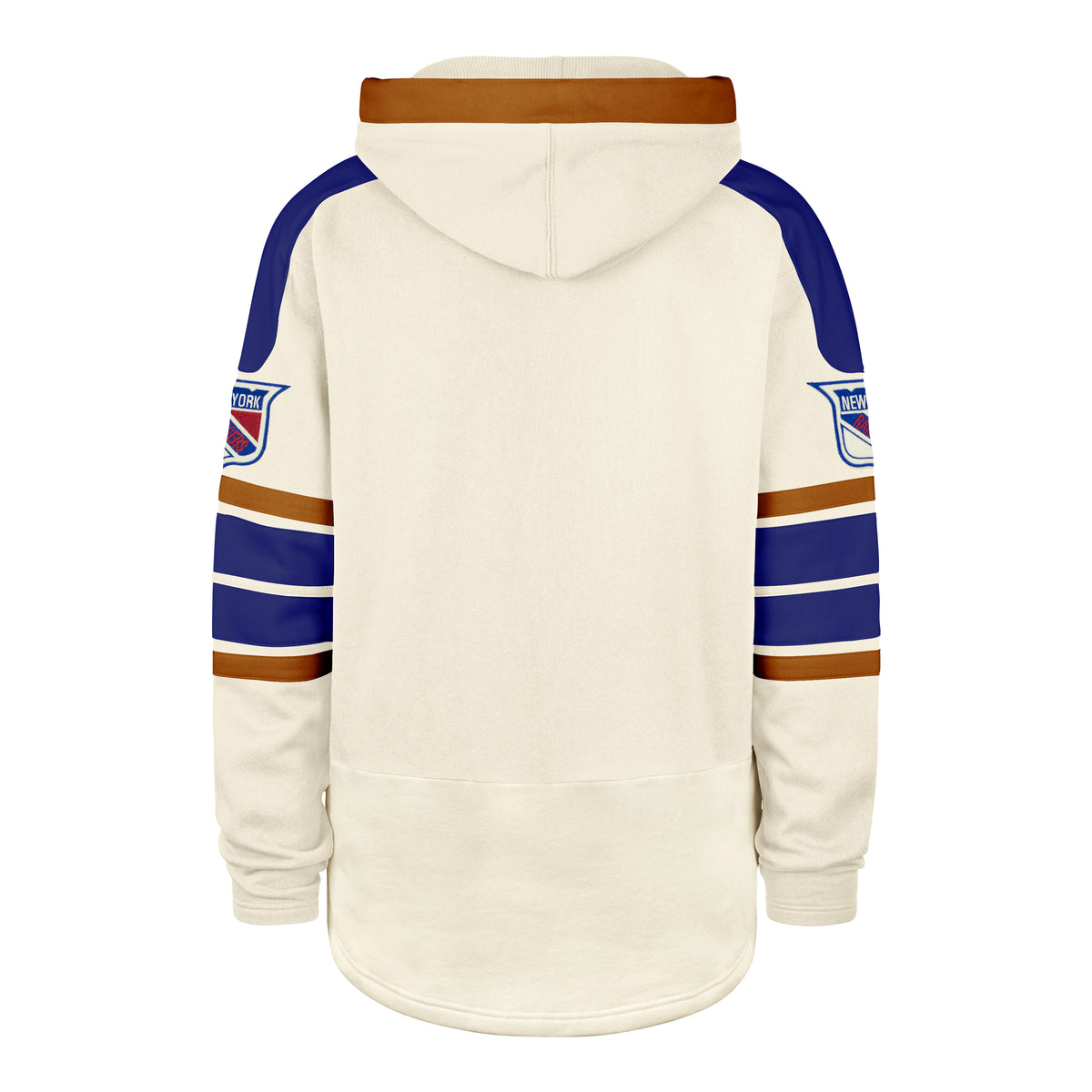 OLD TIME HOCKEY NEW YORK RANGERS VINTAGE BLUE LINE HERITAGE '47 LACER