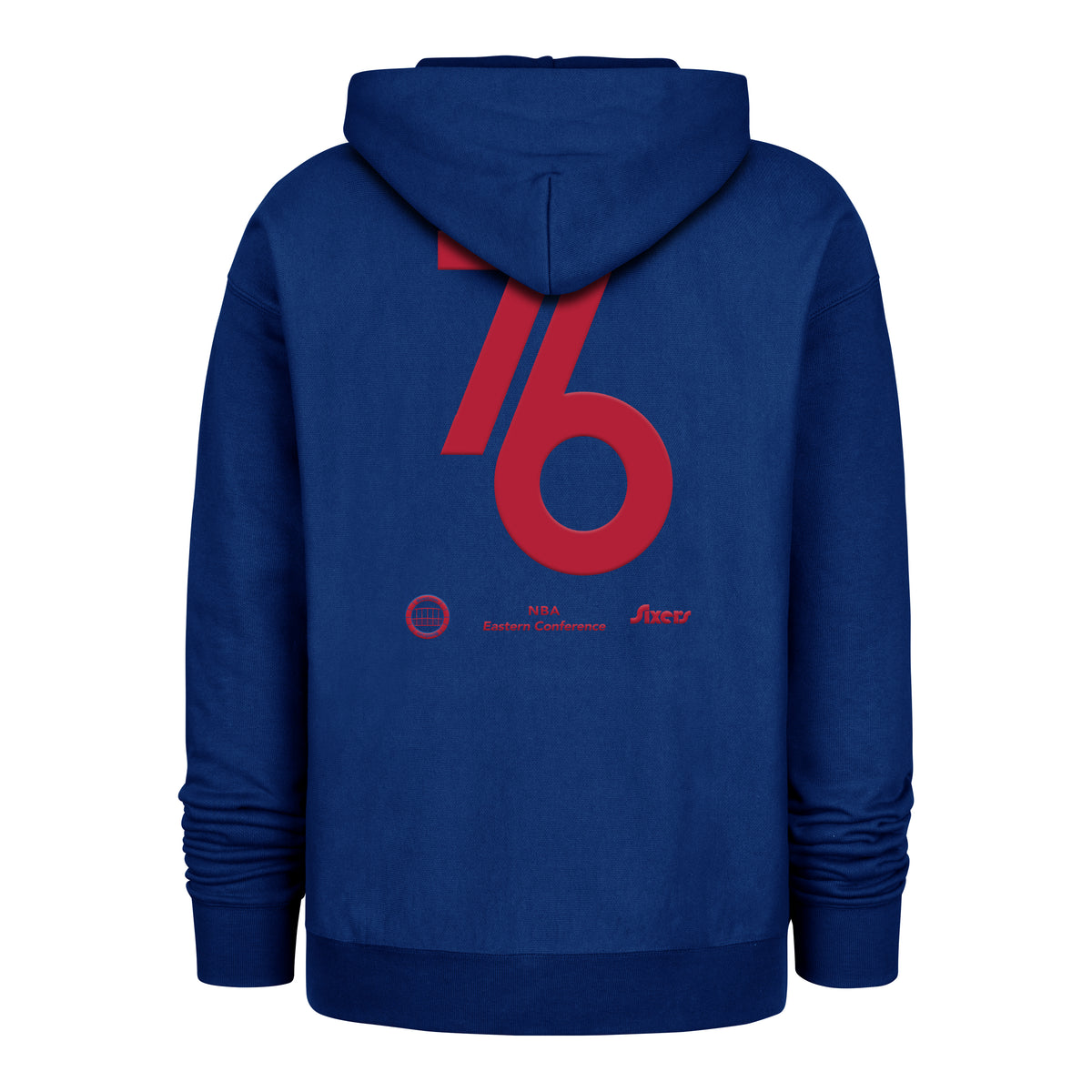PHILADELPHIA 76ERS CITY EDITION DOUBLE CROSSOVER '47 FOUNDATION HOOD