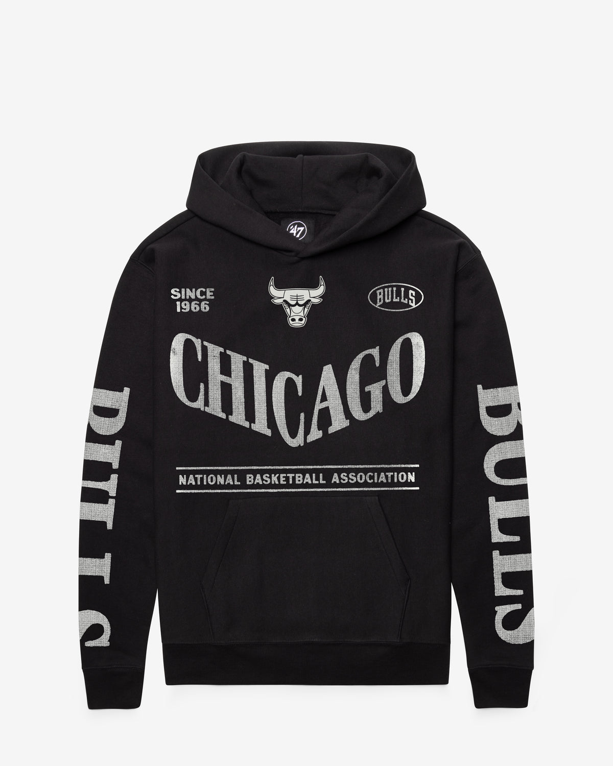 CHICAGO BULLS GRINDSTONE '47 FOUNDATION HOOD