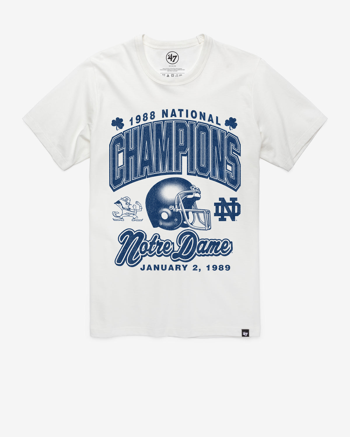 NOTRE DAME FIGHTING IRISH MONOCHROME '47 FRANKLIN TEE