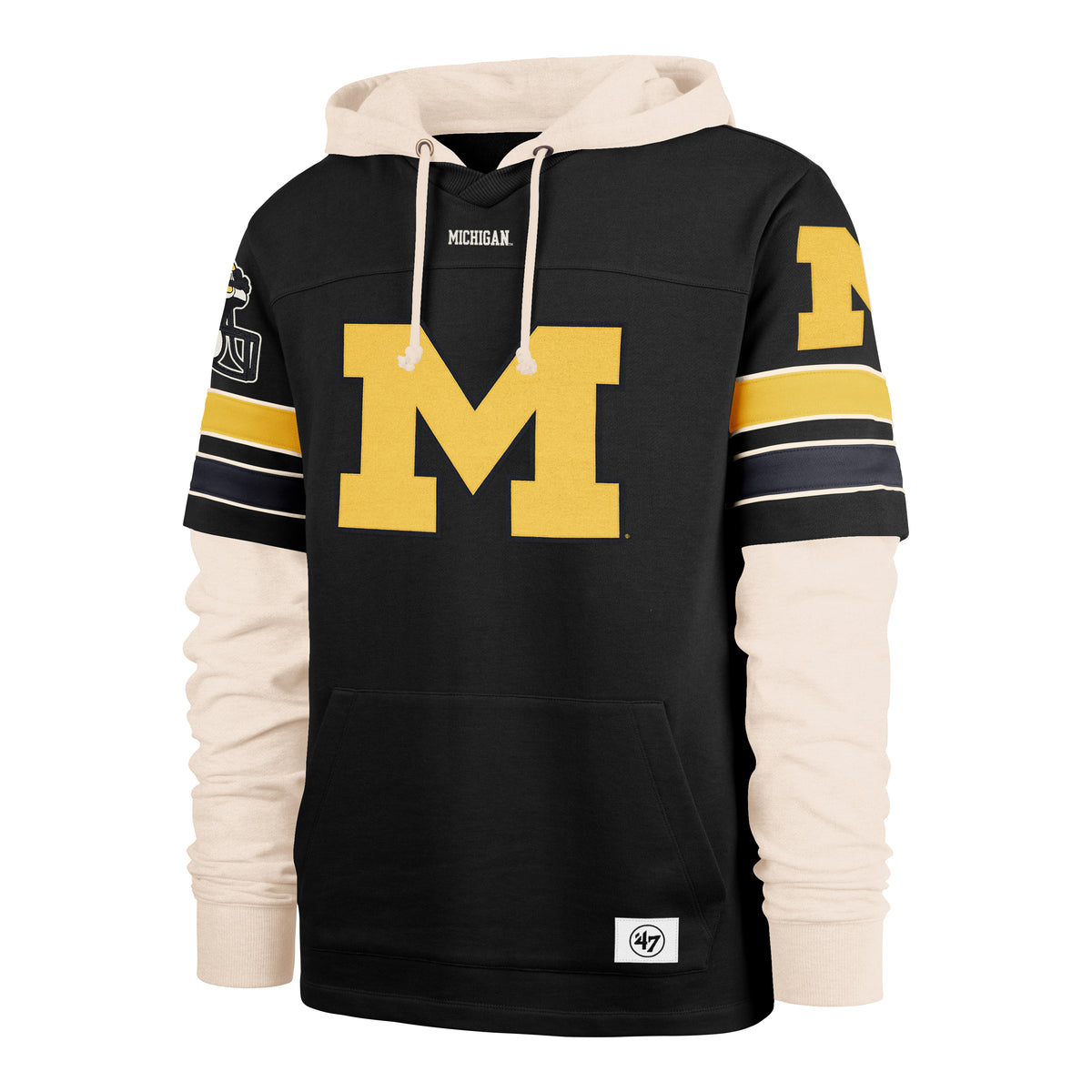 MICHIGAN WOLVERINES SPLIT ZONE '47 CORNERBCK DUO LACER