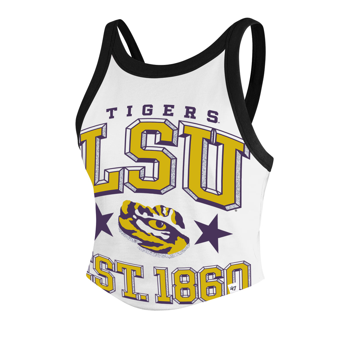 LOUISIANA STATE TIGERS LSU ENERGIZE '47 SPORTY TANK WOMENS