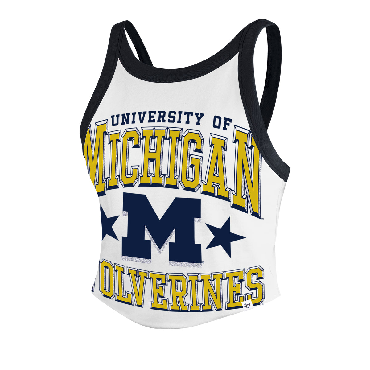 MICHIGAN WOLVERINES ENERGIZE '47 SPORTY TANK WOMENS