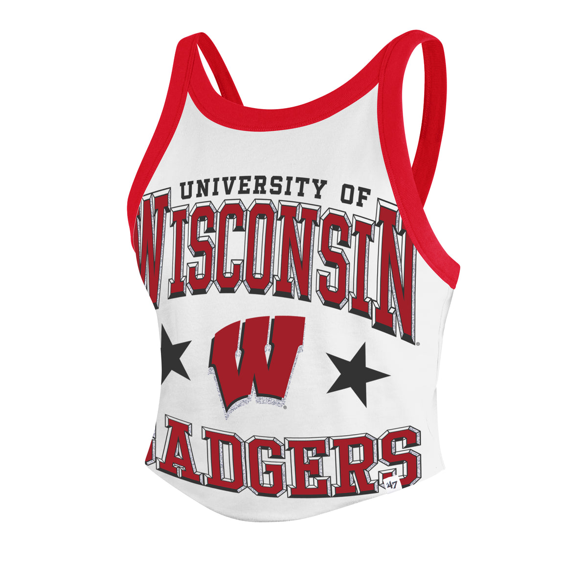 WISCONSIN BADGERS ENERGIZE '47 SPORTY TANK WOMENS