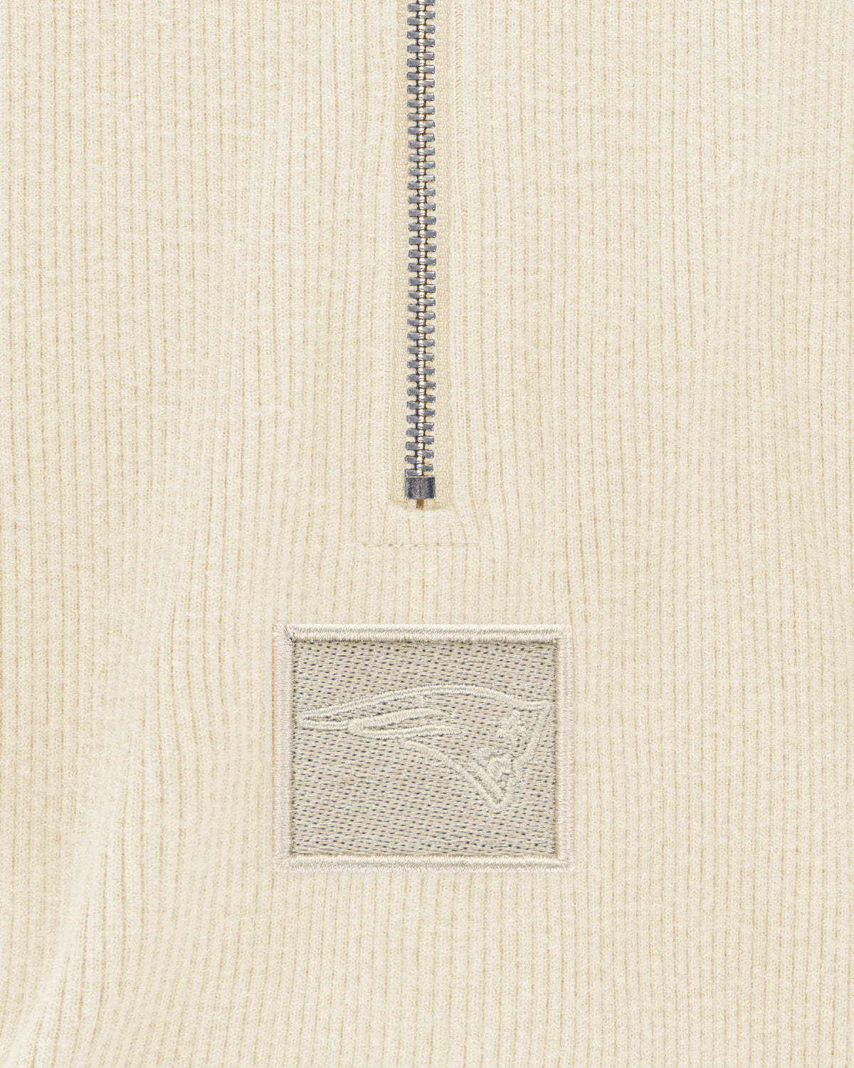 NEW ENGLAND PATRIOTS TRANQUILITY RIB '47 HALF ZIP WOMENS