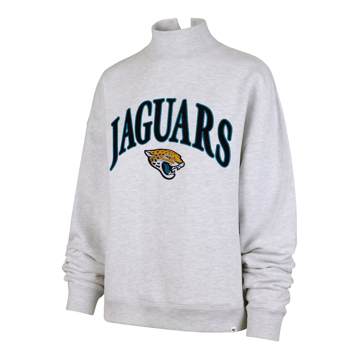 JACKSONVILLE JAGUARS VANTAGE '47 MOCK NECK PULLOVER WOMENS
