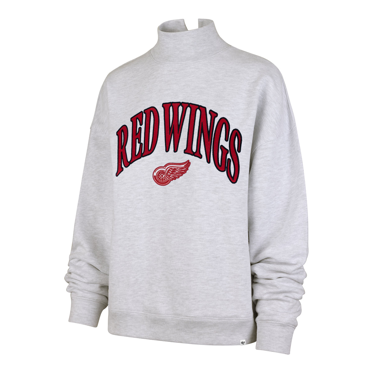 DETROIT RED WINGS VANTAGE '47 MOCK NECK PULLOVER WOMENS