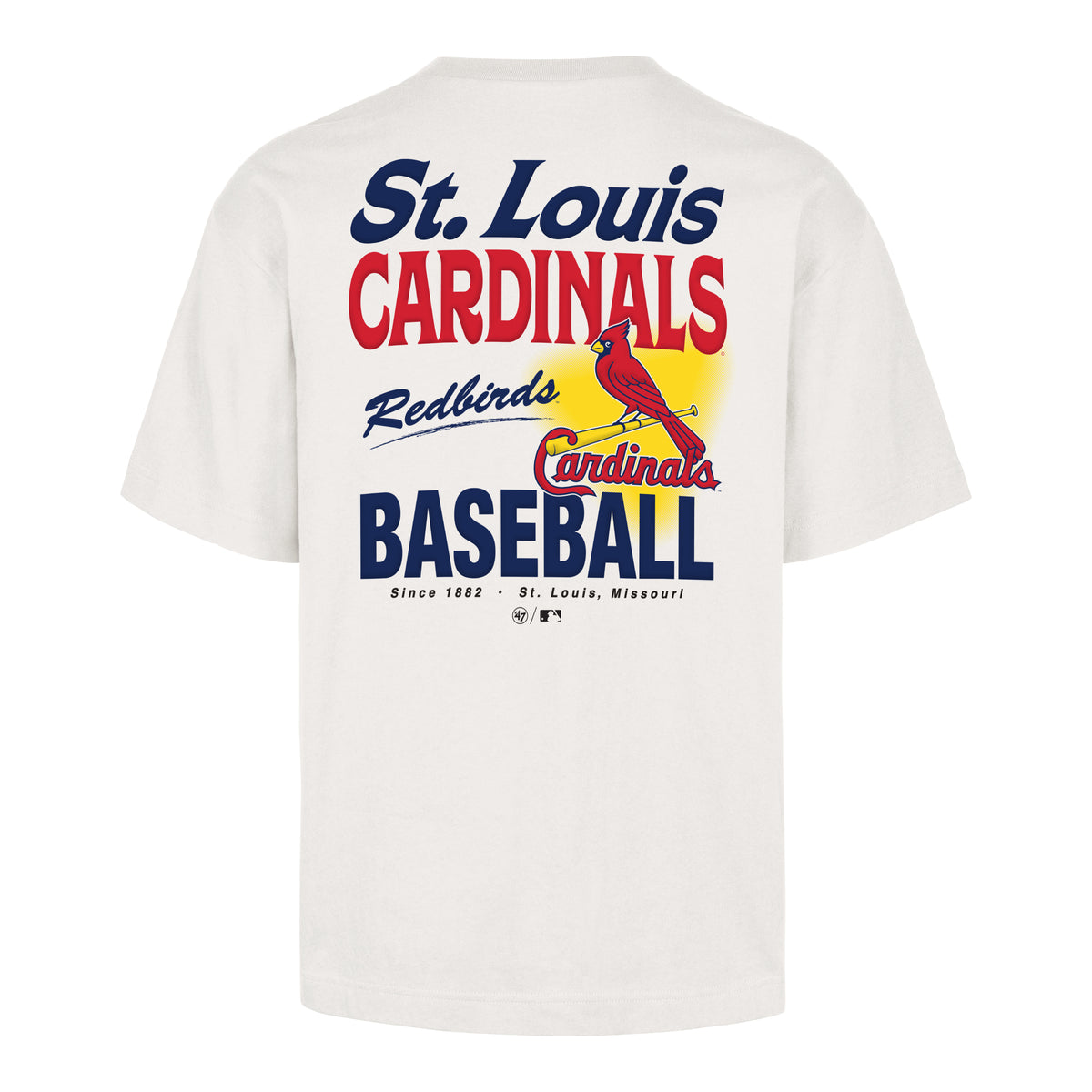 ST. LOUIS CARDINALS ALL FIRE '47 FOUNDATION TEE