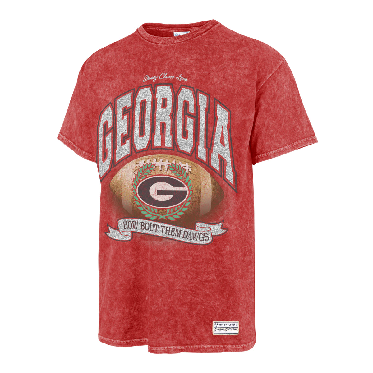 GEORGIA BULLDOGS STONEY CLOVER LANE X '47 VINTAGE TUBULAR TEE