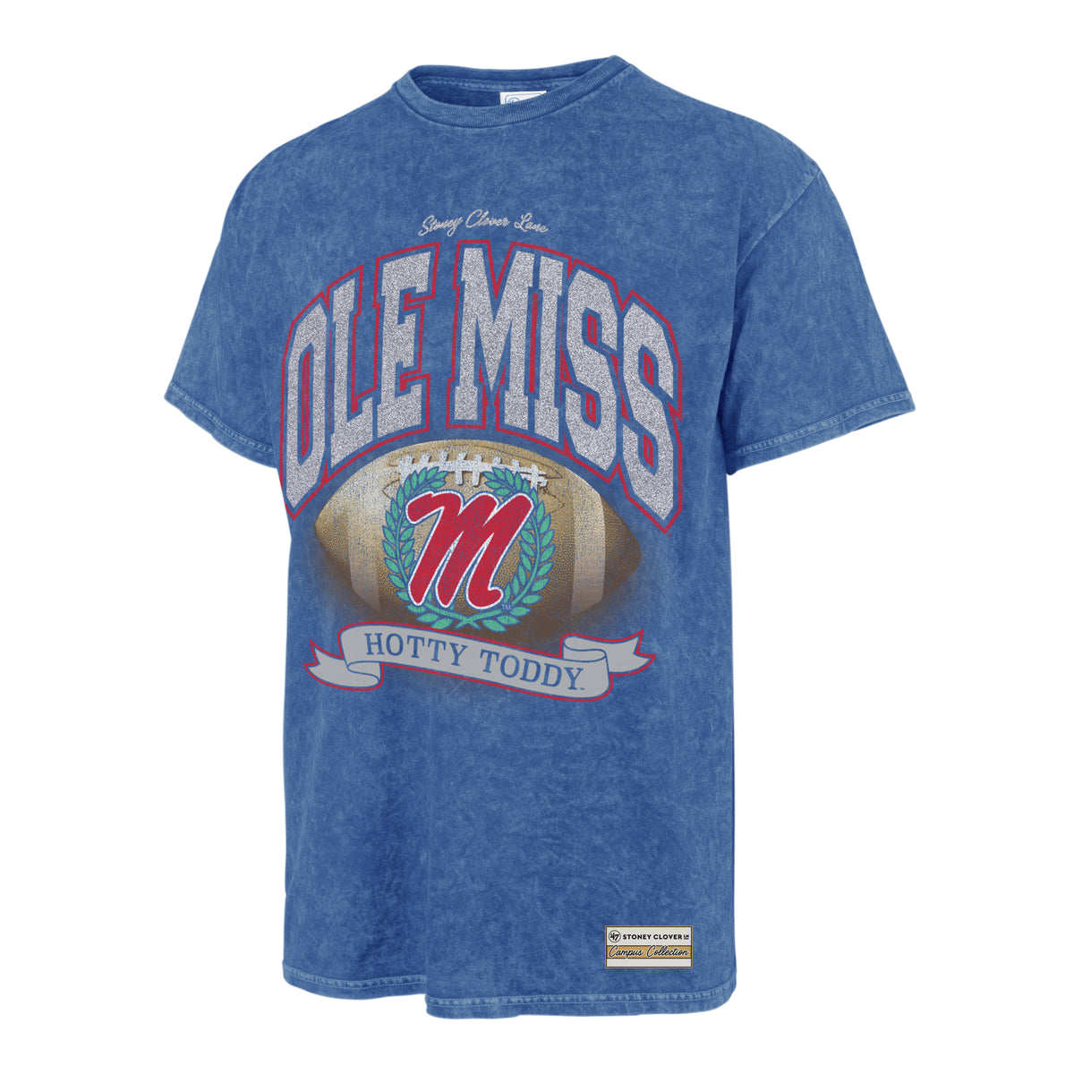 MISSISSIPPI REBELS STONEY CLOVER LANE X '47 VINTAGE TUBULAR TEE