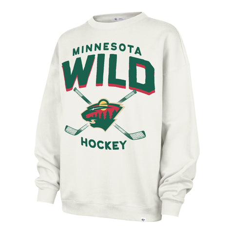 MINNESOTA WILD ARCH CLOUD '47 OVERSIZED CREW WOMENS