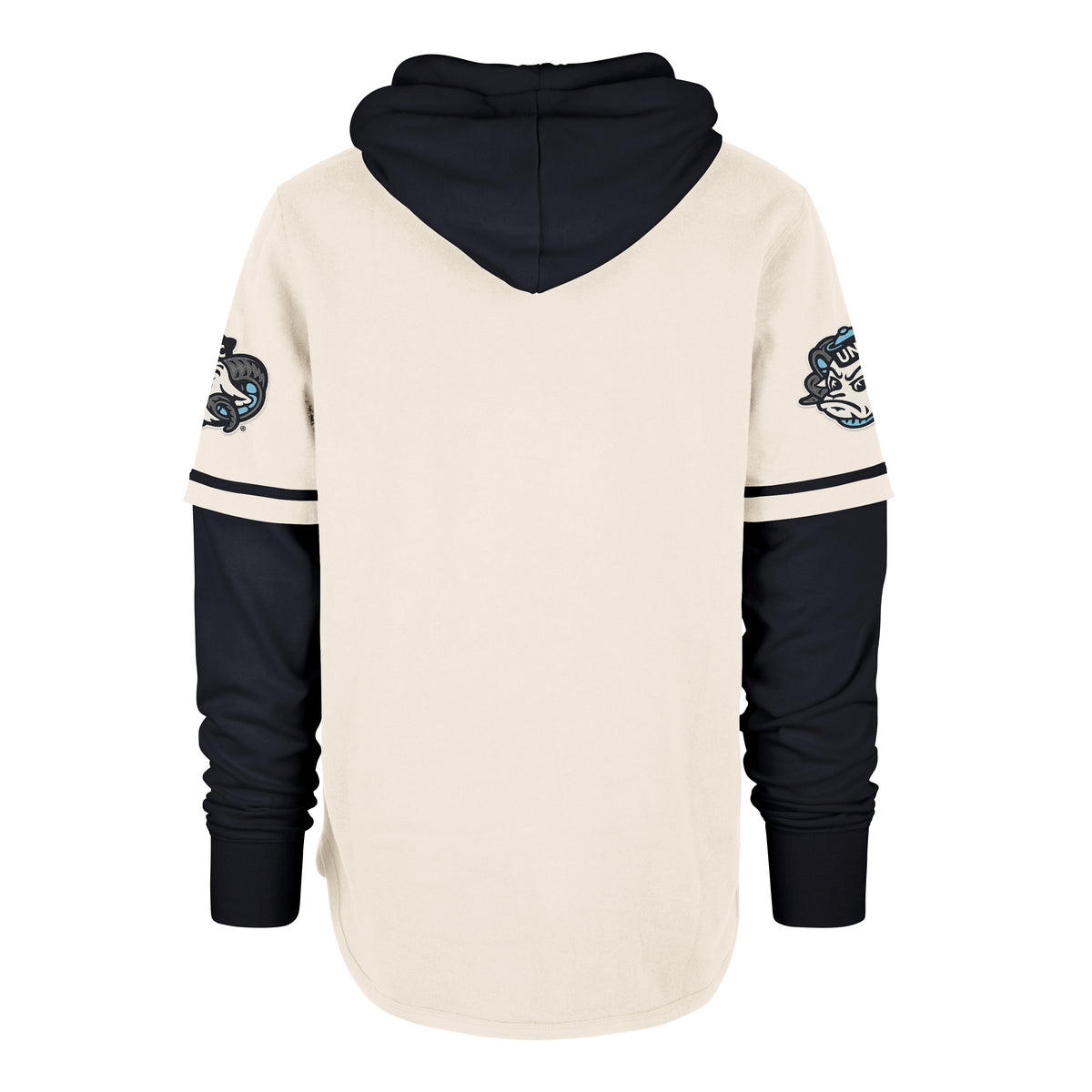 NORTH CAROLINA TAR HEELS UNC TRIFECTA '47 SHORTSTOP PULLOVER HOOD