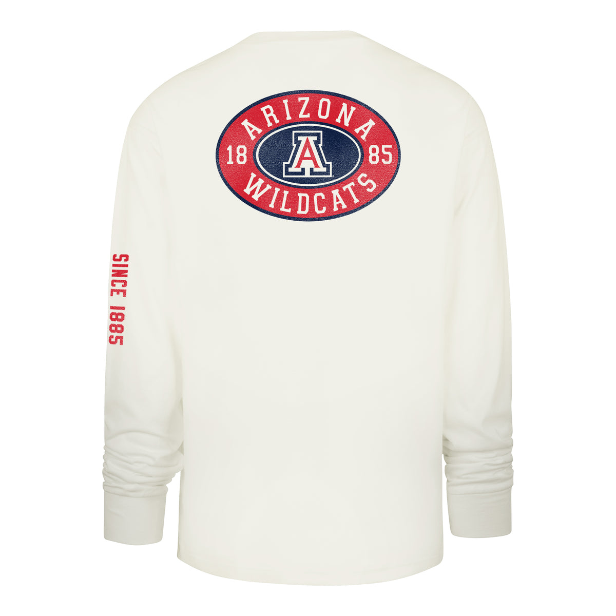 ARIZONA WILDCATS TIDE SWEEP MONTAUK '47 FOUNDATION LONG SLEEVE TEE