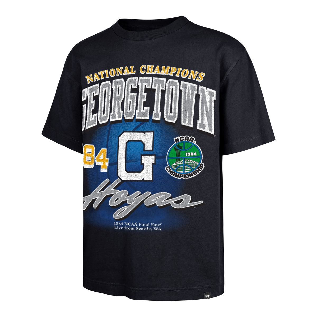 GEORGETOWN HOYAS RAH RAH '47 FOUNDATION TEE