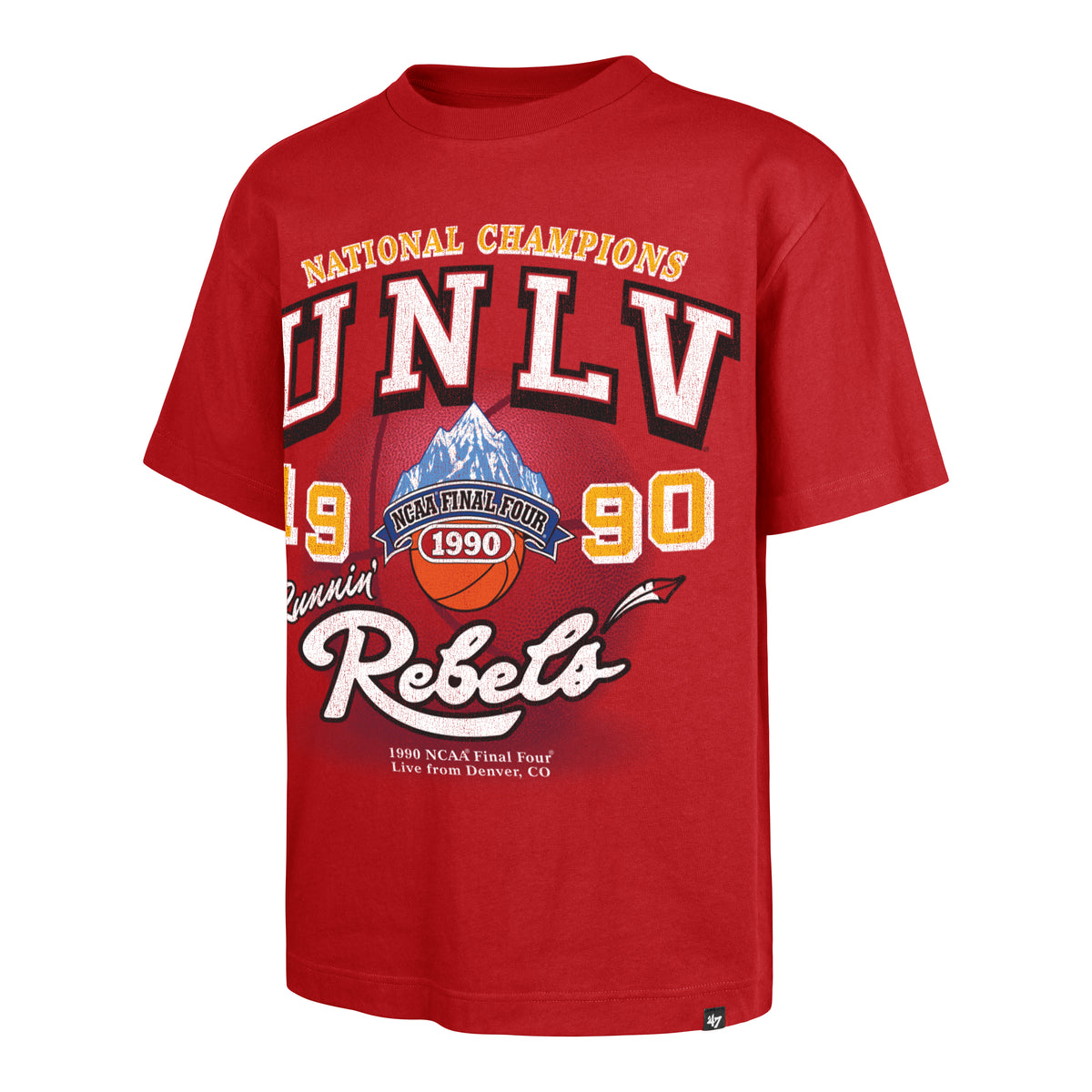 UNLV NEVADA LAS VEGAS RAH RAH '47 FOUNDATION TEE
