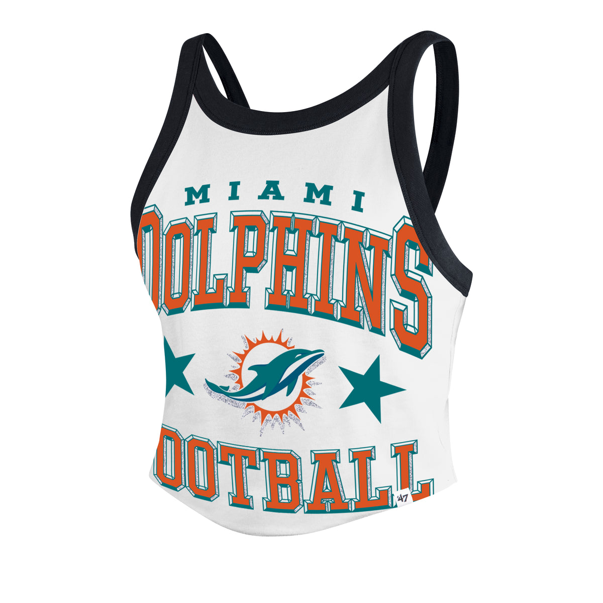 MIAMI DOLPHINS ENERGIZE '47 SPORTY TANK WOMENS