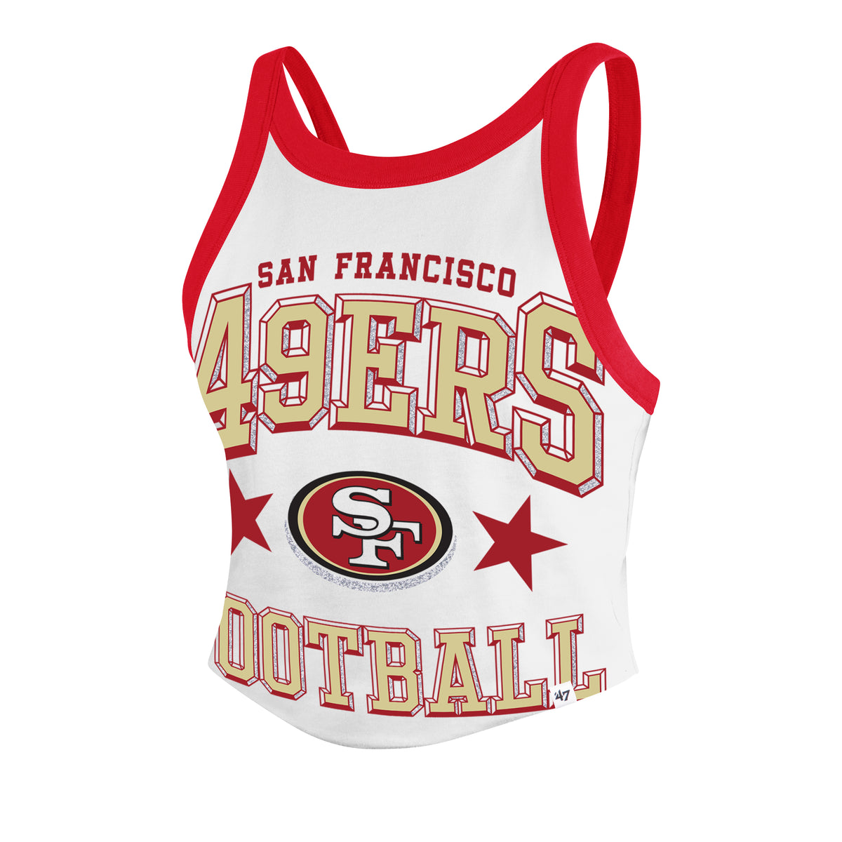 SAN FRANCISCO 49ERS ENERGIZE '47 SPORTY TANK WOMENS