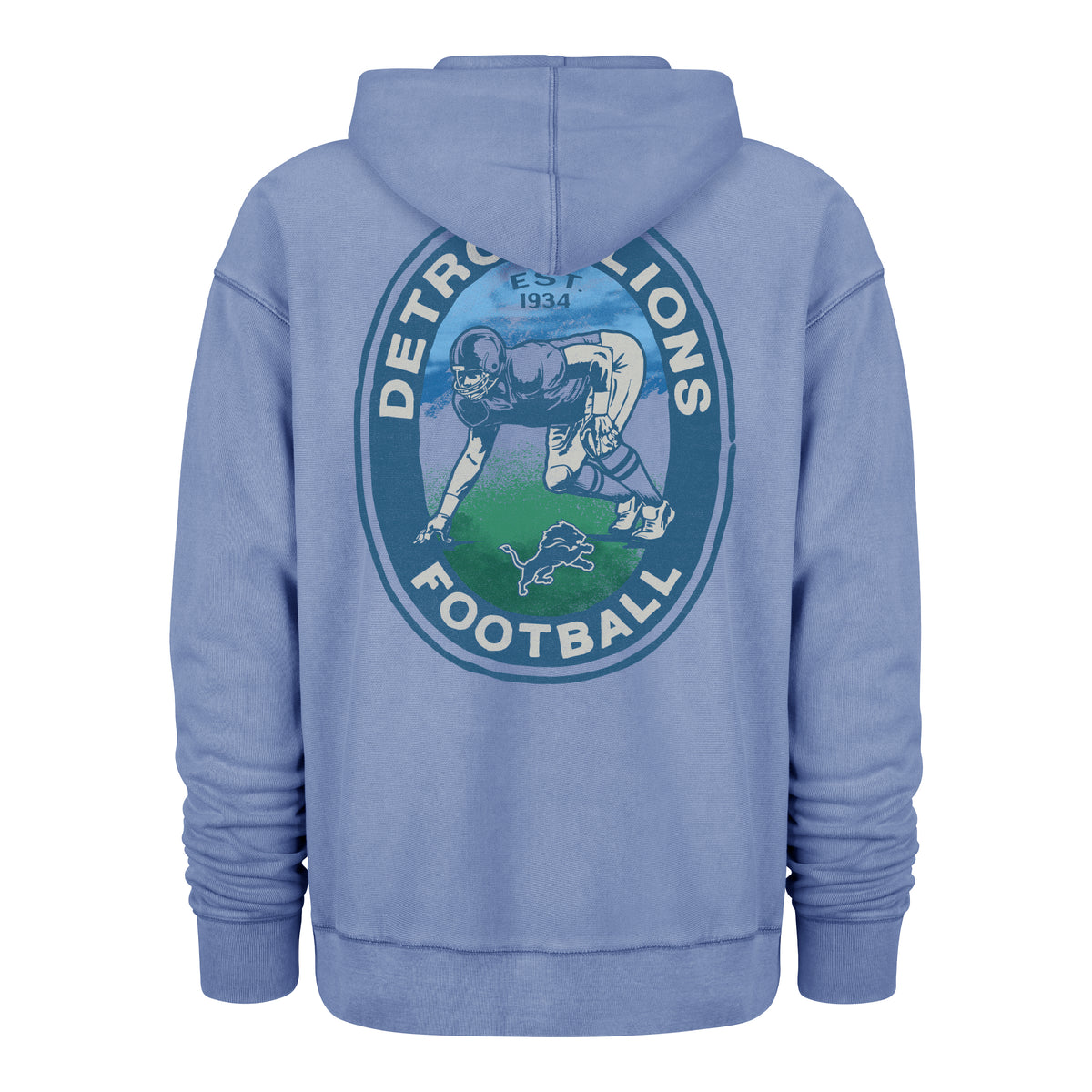 DETROIT LIONS BOOT PATH '47 RAVINE FLEECE HOOD