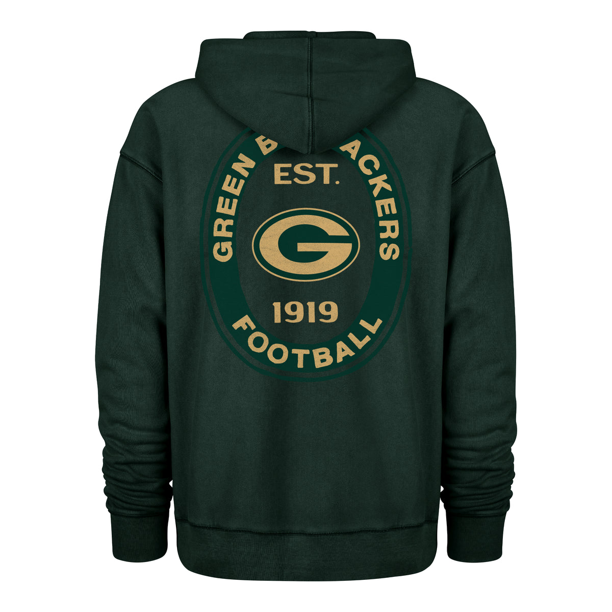 GREEN BAY PACKERS BOOT PATH '47 RAVINE FLEECE HOOD