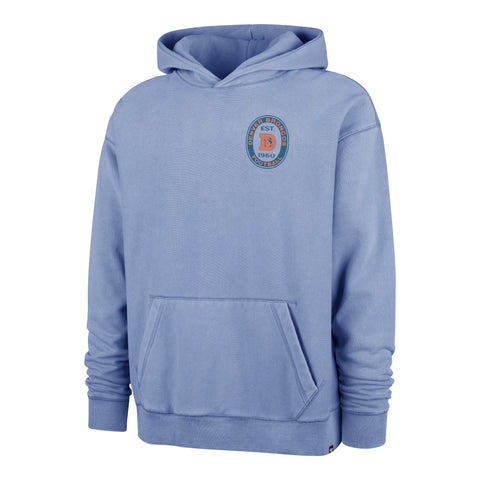 DENVER BRONCOS HISTORIC BOOT PATH '47 RAVINE FLEECE HOOD