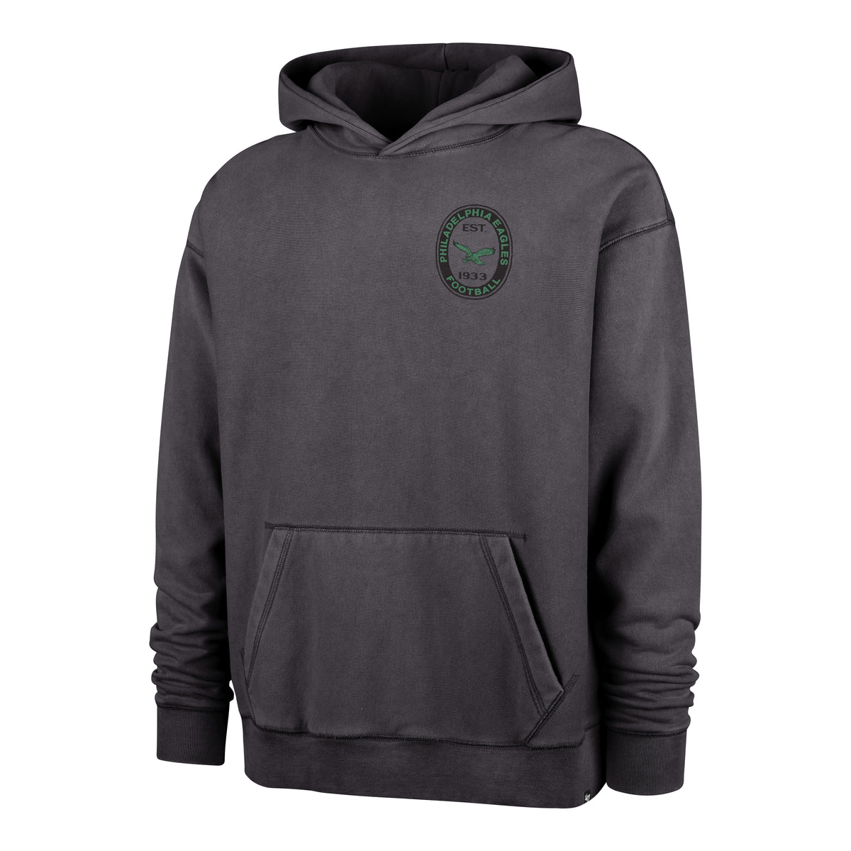 PHILADELPHIA EAGLES HISTORIC BOOT PATH '47 RAVINE FLEECE HOOD