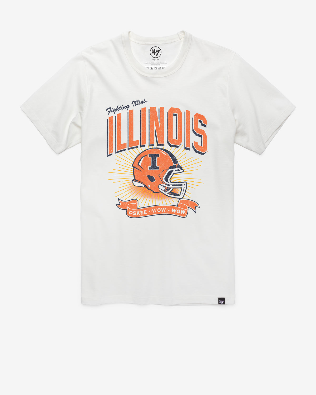ILLINOIS FIGHTING ILLINI PRIME PLAY '47 FRANKLIN TEE