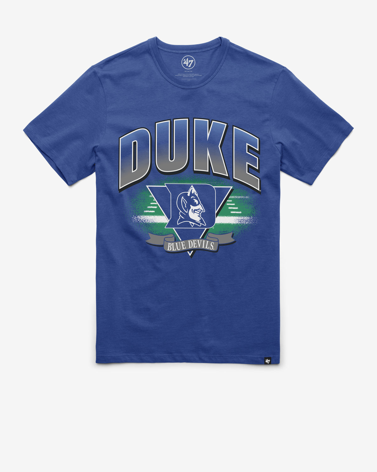DUKE BLUE DEVILS ARENA FADE '47 FRANKLIN TEE